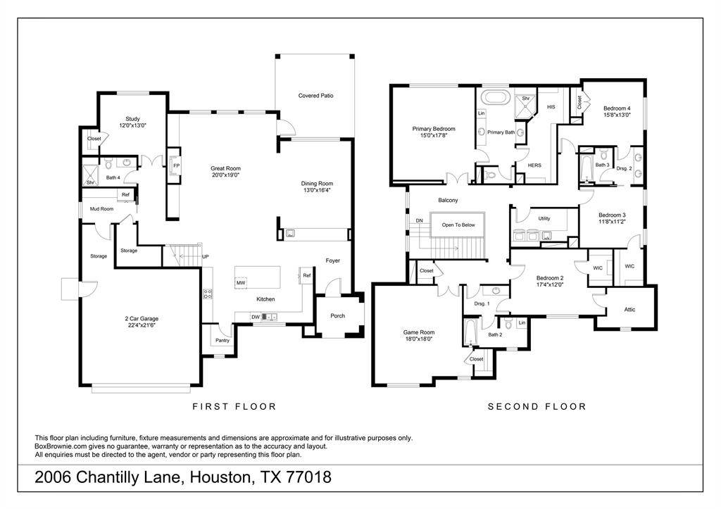 Houston, TX 77018,2006 Chantilly LN