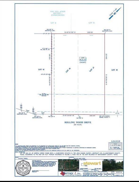 Pinehurst, TX 77362,00 W ROLLINGWOOD