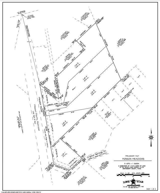 Conroe, TX 77303,1.9 AC Meador Road