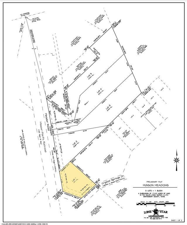 Conroe, TX 77303,1.9 AC Meador Road