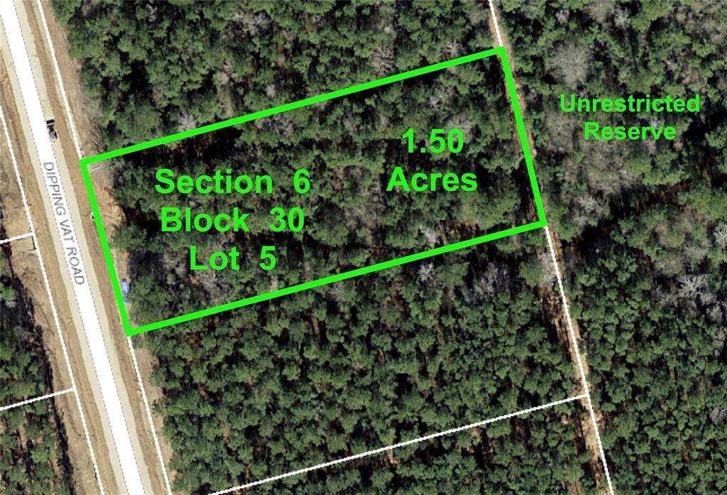 Huntsville, TX 77340,6-30-5 Dipping Vat RD