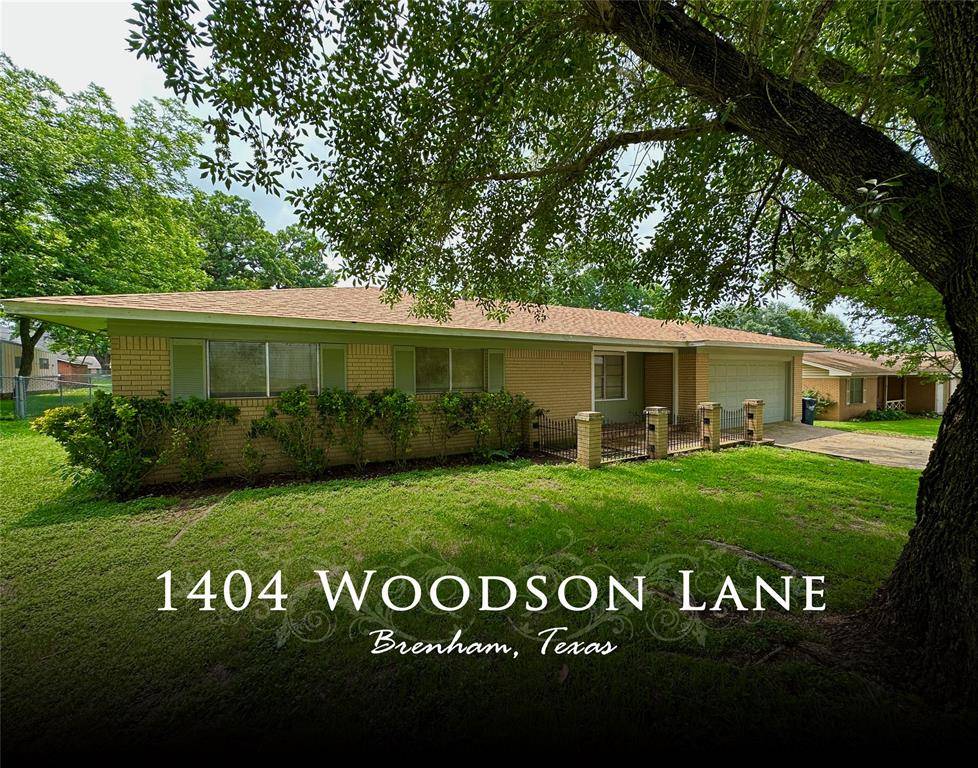 Brenham, TX 77833,1404 Woodson LN