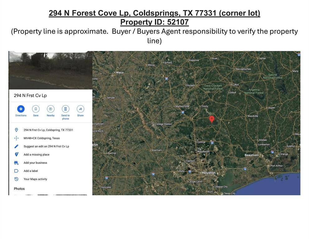 Coldspring, TX 77331,294 N Forest Cove LOOP