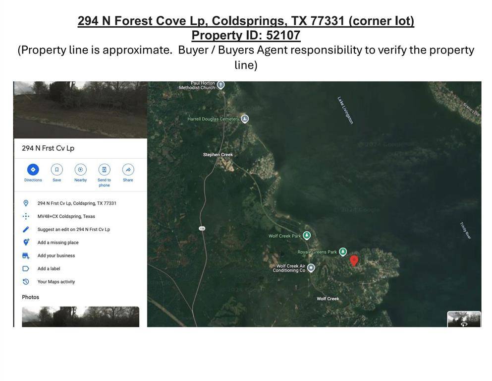 Coldspring, TX 77331,294 N Forest Cove LOOP