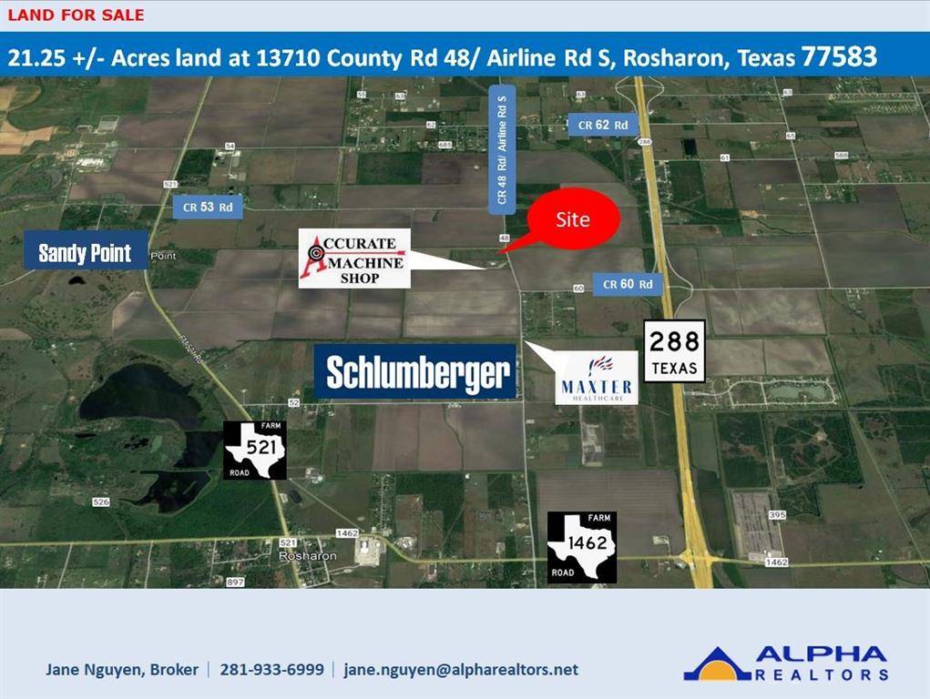 Rosharon, TX 77583,13710 County Road 48/ Airline Rd S