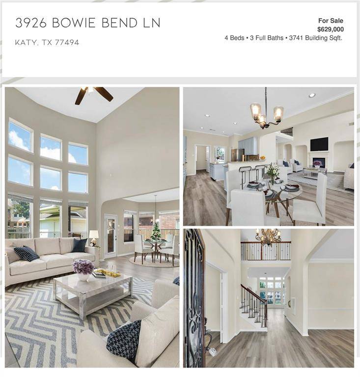 Katy, TX 77494,3926 Bowie Bend LN