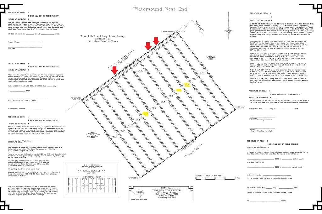 Galveston, TX 77554,Lot 3 TR 78-1 Termini San Luis Pass