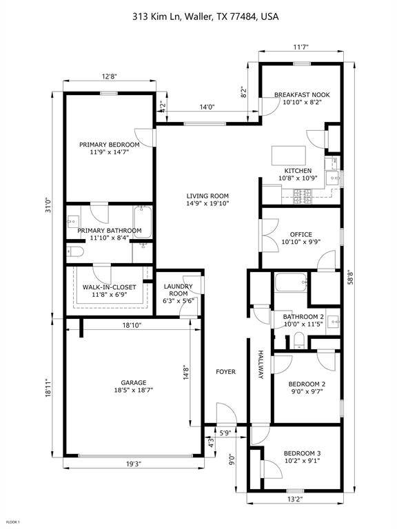 Waller, TX 77484,313 Kim LN