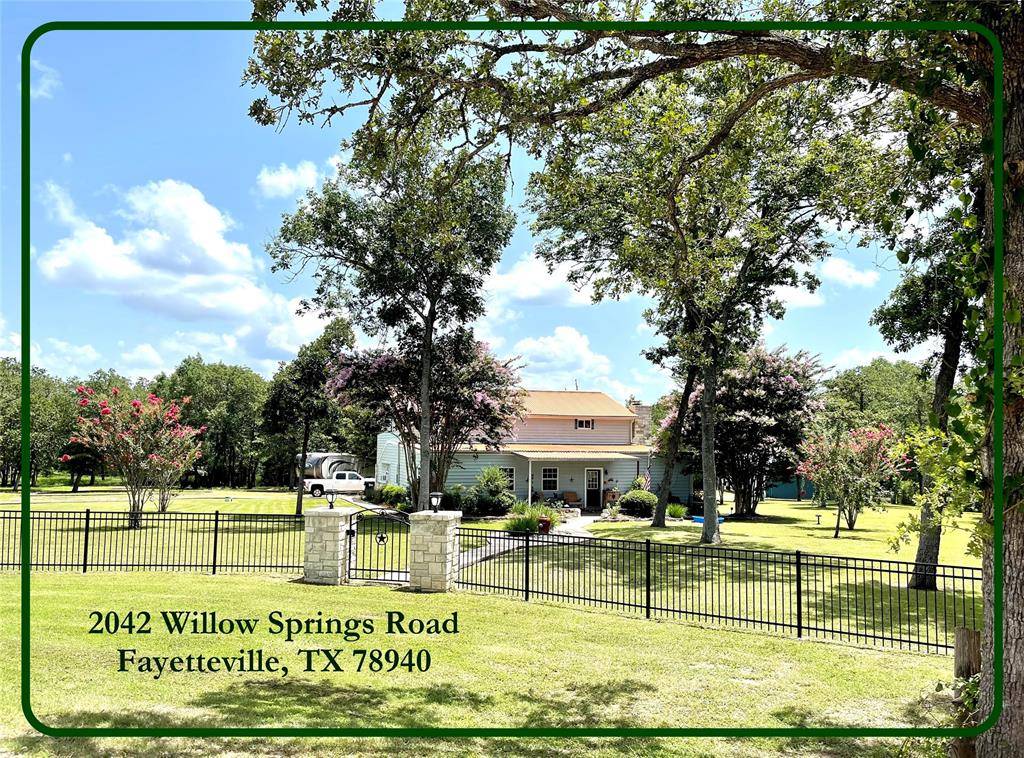 Fayetteville, TX 78940,2042 Willow Springs RD