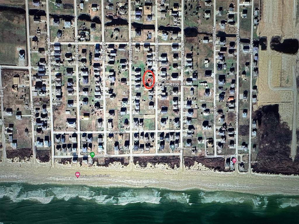 Crystal Beach, TX 77650,865 Palmetto DR