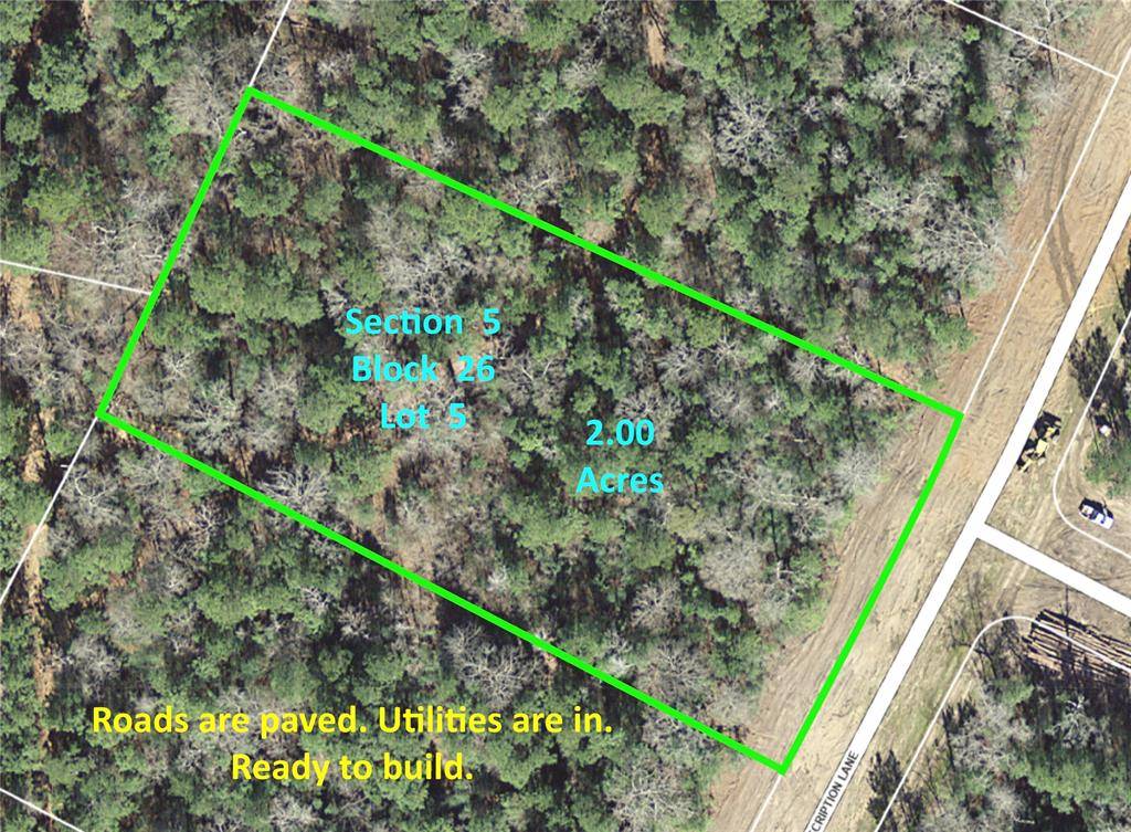 Huntsville, TX 77340,5-26-5 Inscription LN