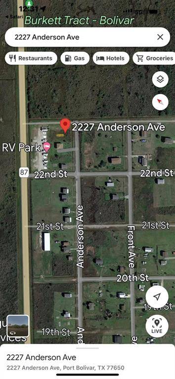 Port Bolivar, TX 77650,2227 Anderson AVE