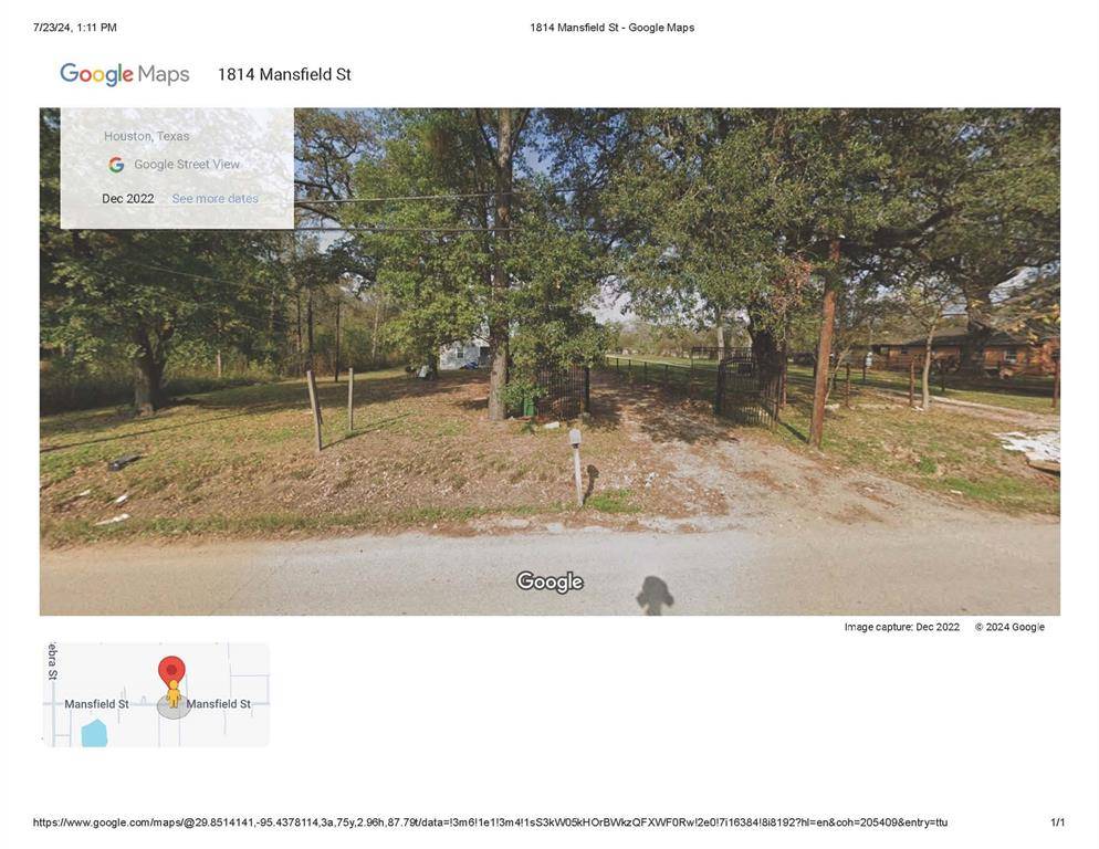 Houston, TX 77091,9999 Mansfield ST