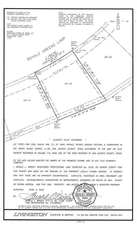 Coldspring, TX 77331,80 S Royale Greens DR