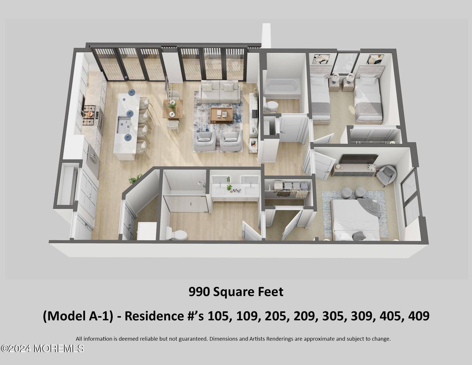 Neptune City, NJ 07753,1 5th Avenue #Residence 305