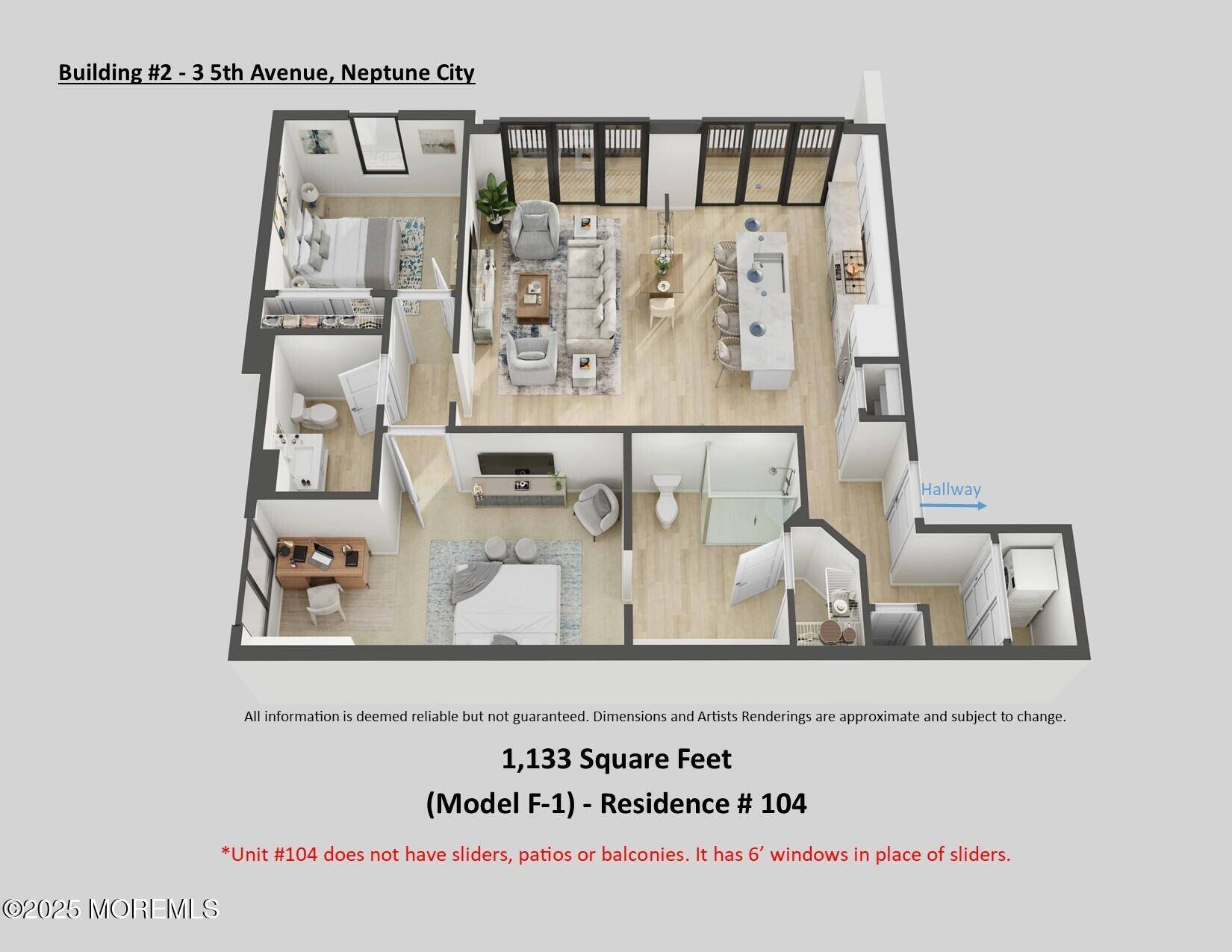 Neptune City, NJ 07753,3 5th Avenue #Residence 104