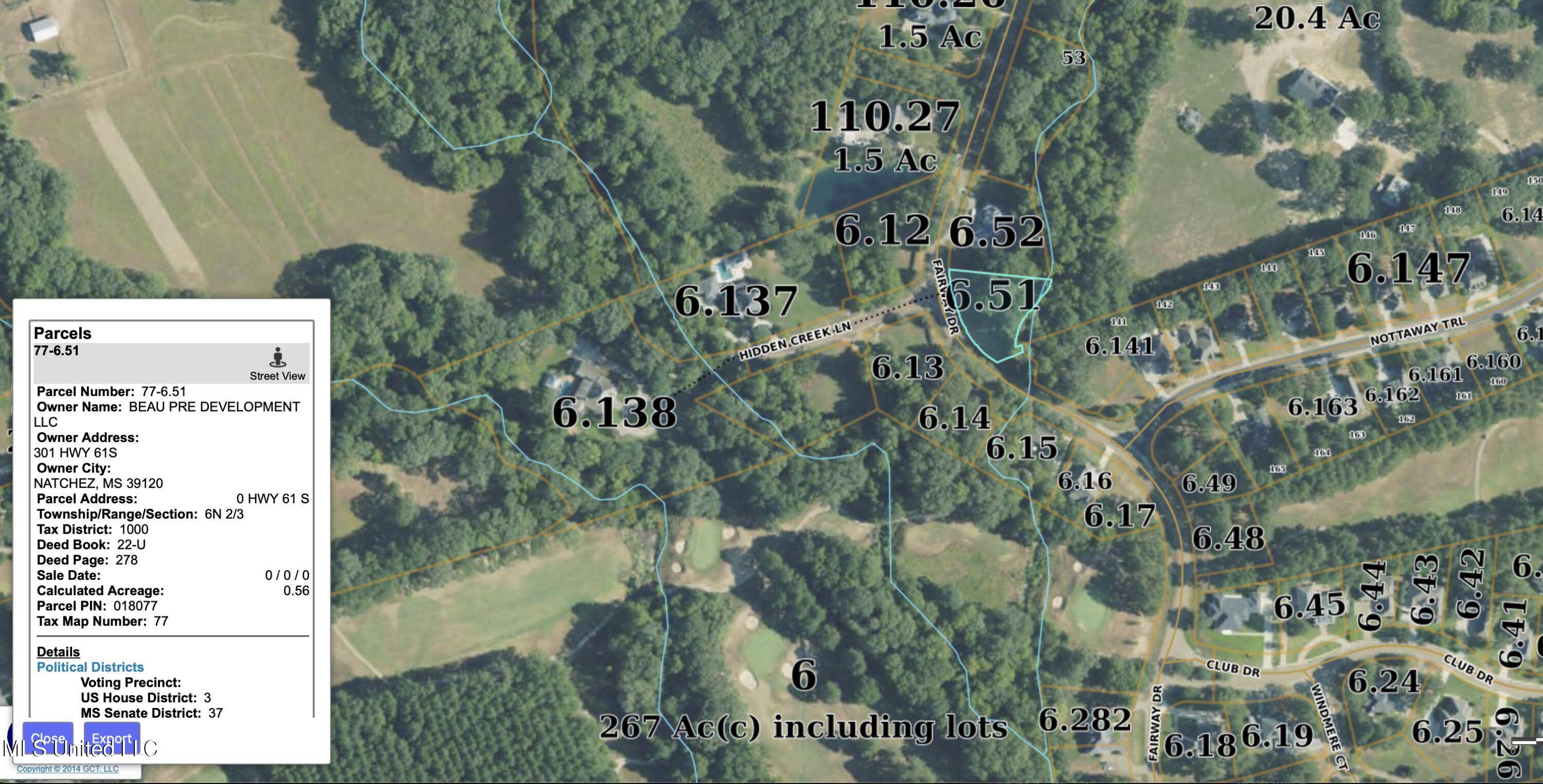 Natchez, MS 39120,Fairway Drive