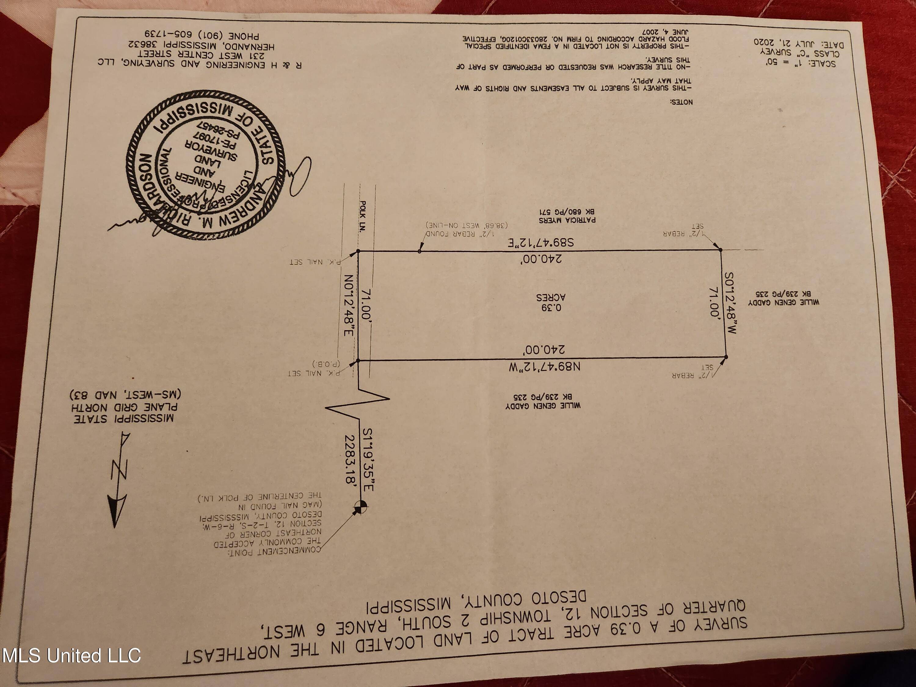 Olive Branch, MS 38654,Polk Lane