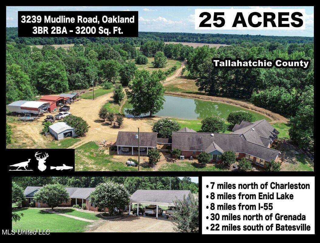 Charleston, MS 38921,3239 Mudline Road