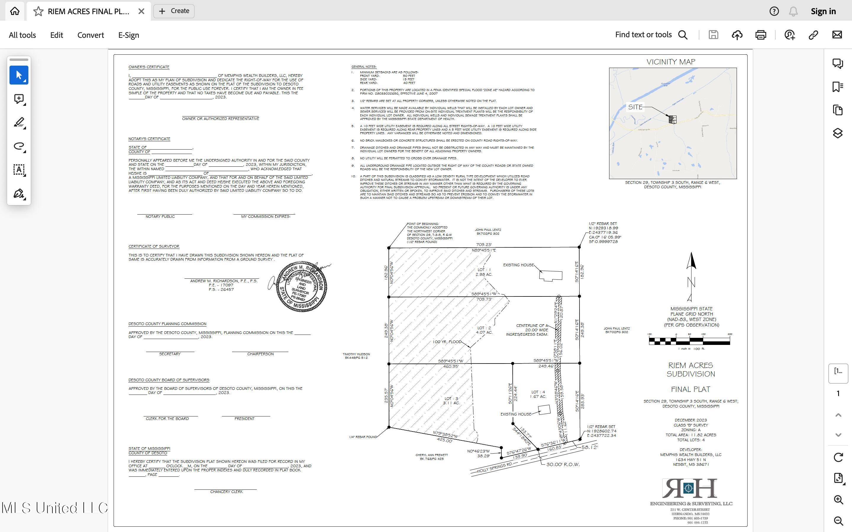 Hernando, MS 38632,Holly Springs Road