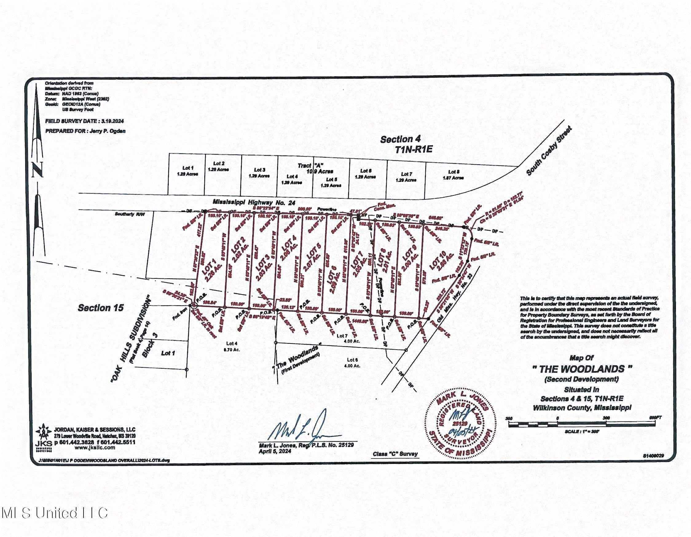 Centreville, MS 39631,Lot 2 Hwy 24