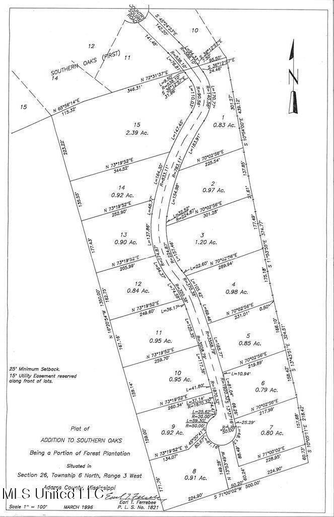 Natchez, MS 39120,Country Squire Road