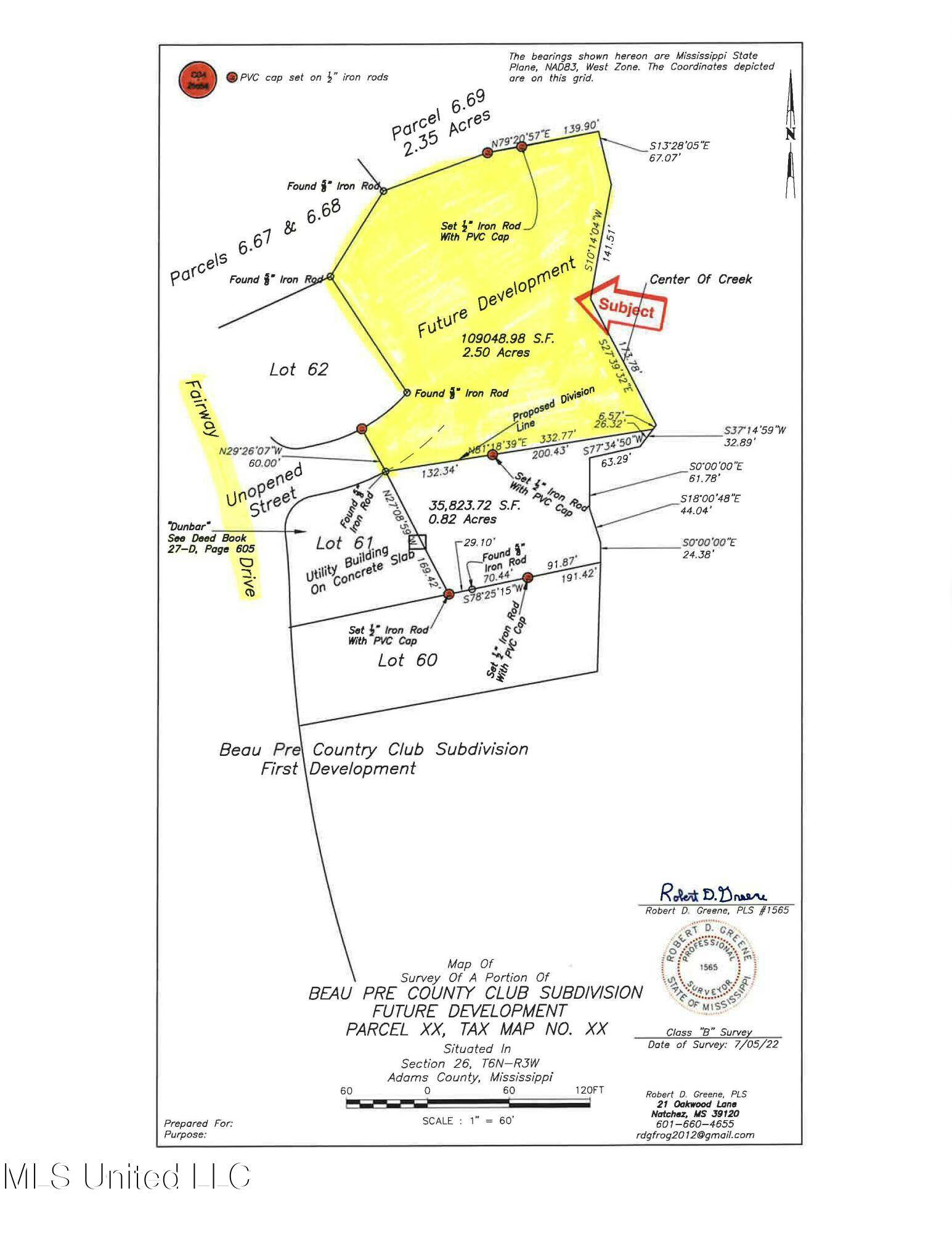 Natchez, MS 39120,Fairway Drive