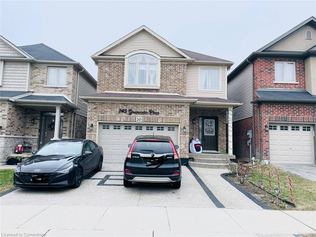 Kitchener, ON N2R 0H1,243 Greenwater Place #UPPER