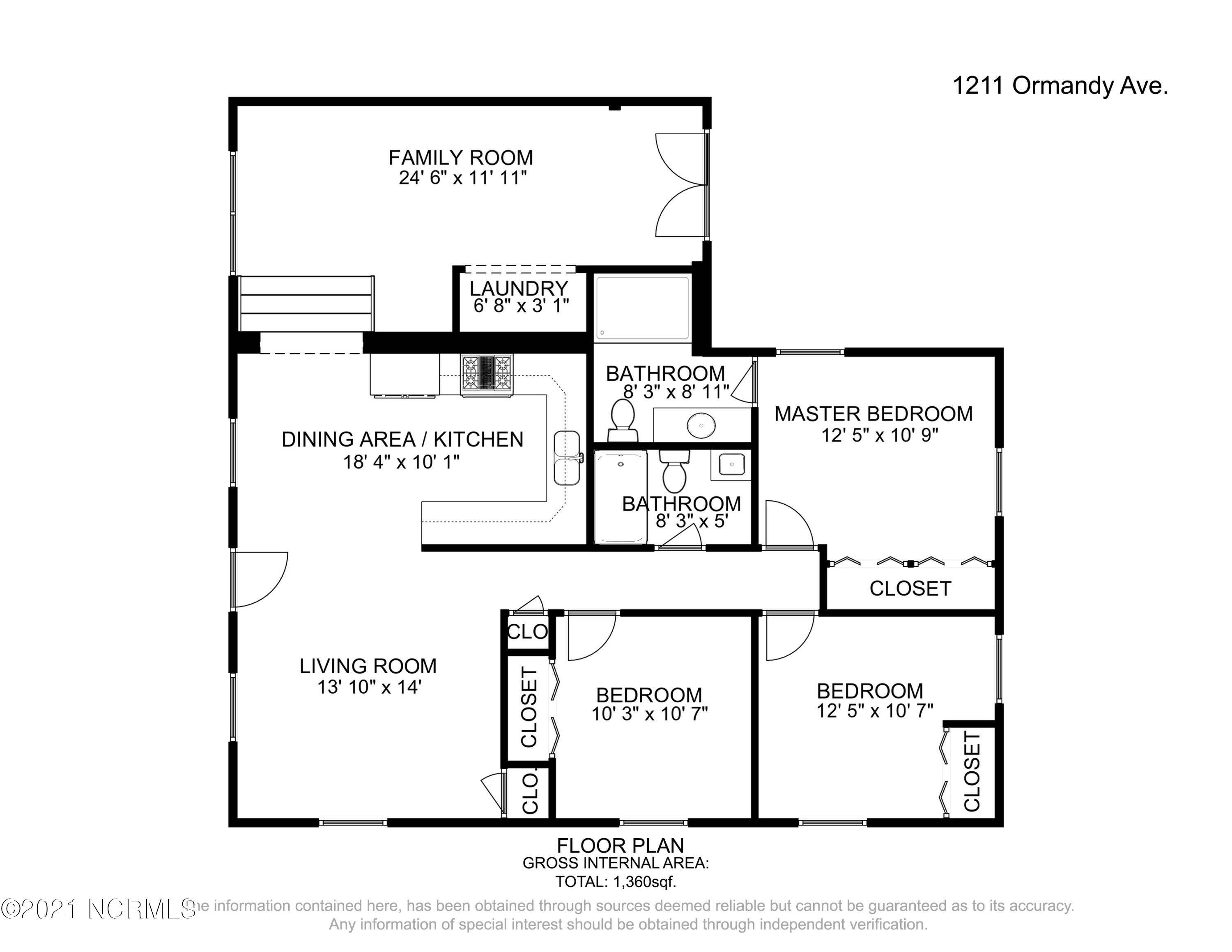 Jacksonville, NC 28546,1211 Ormandy AVE