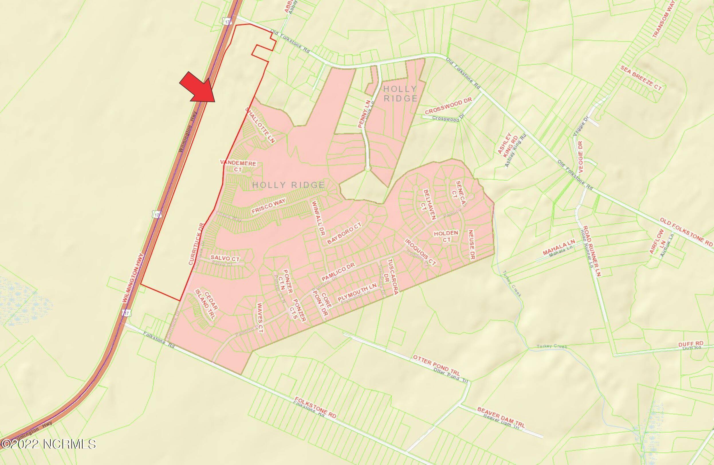 Holly Ridge, NC 28445,59.22 Acre Wilmington HWY