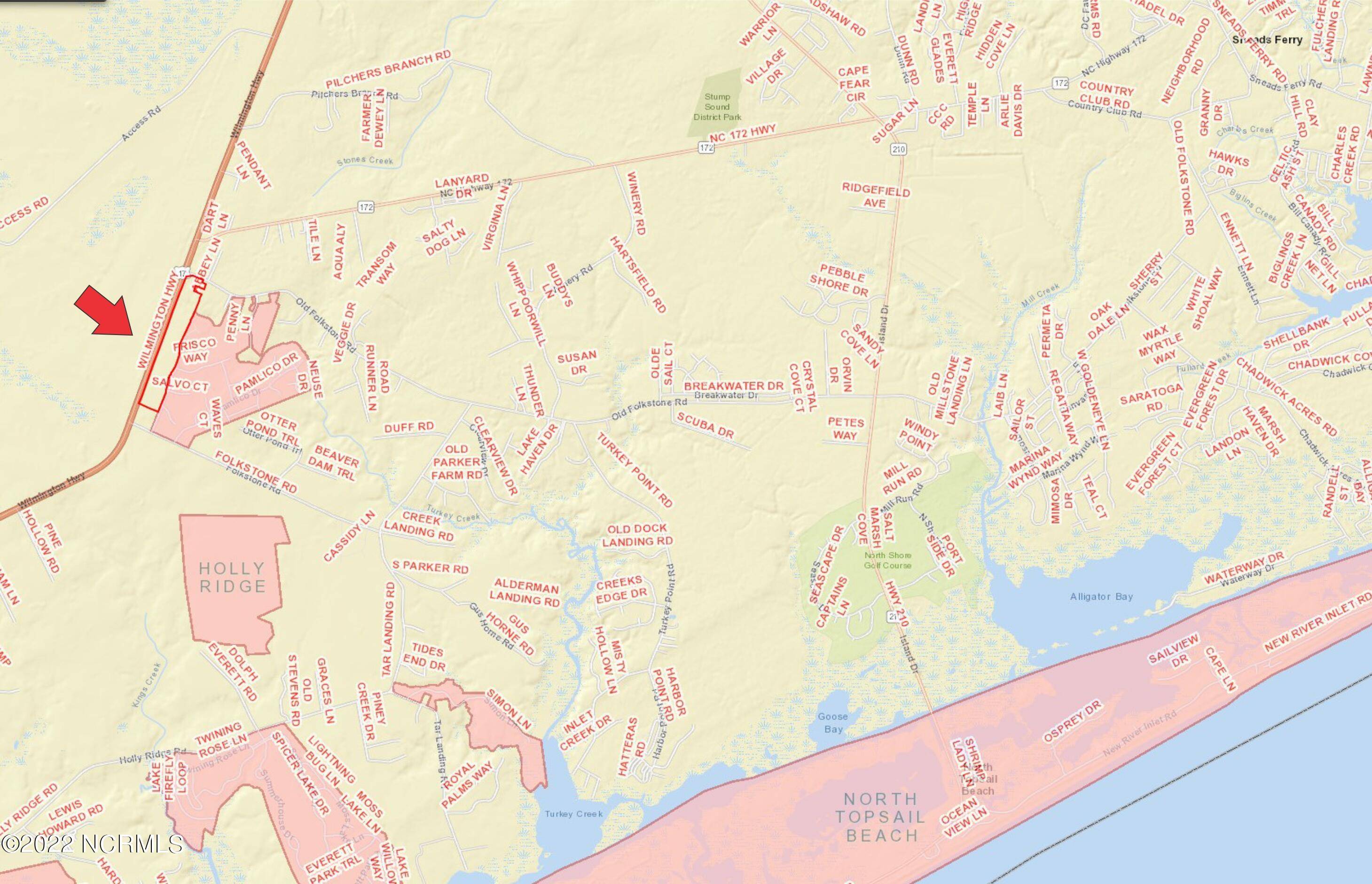 Holly Ridge, NC 28445,59.22 Acre Wilmington HWY