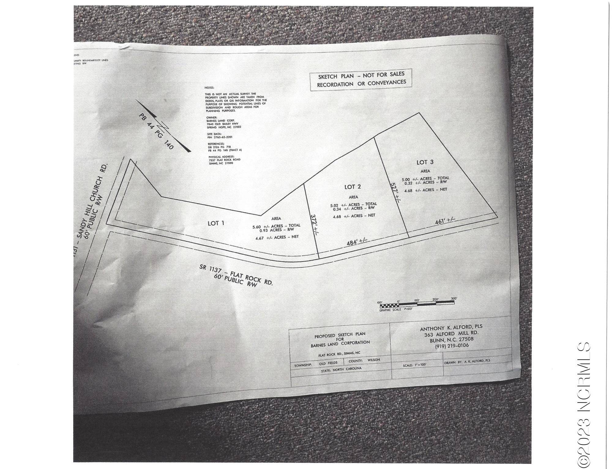 Sims, NC 27880,Tract 3 Flat Rock RD