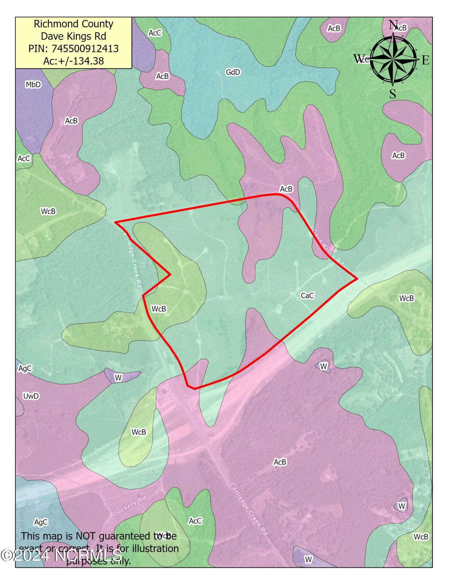 Rockingham, NC 28379,0 Cartledge Creek RD