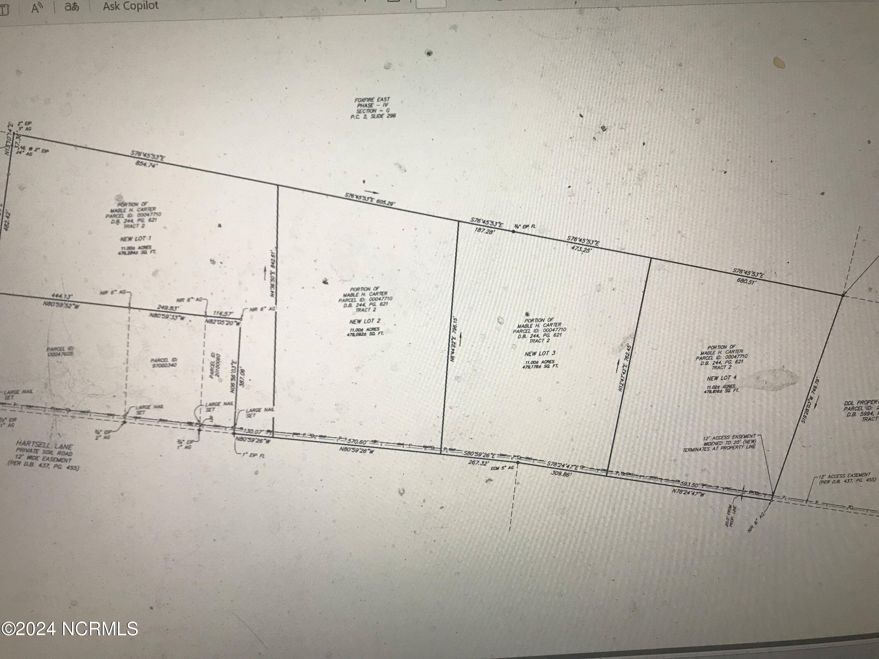 Jackson Springs, NC 27281,Lot 1 Hartsell LN