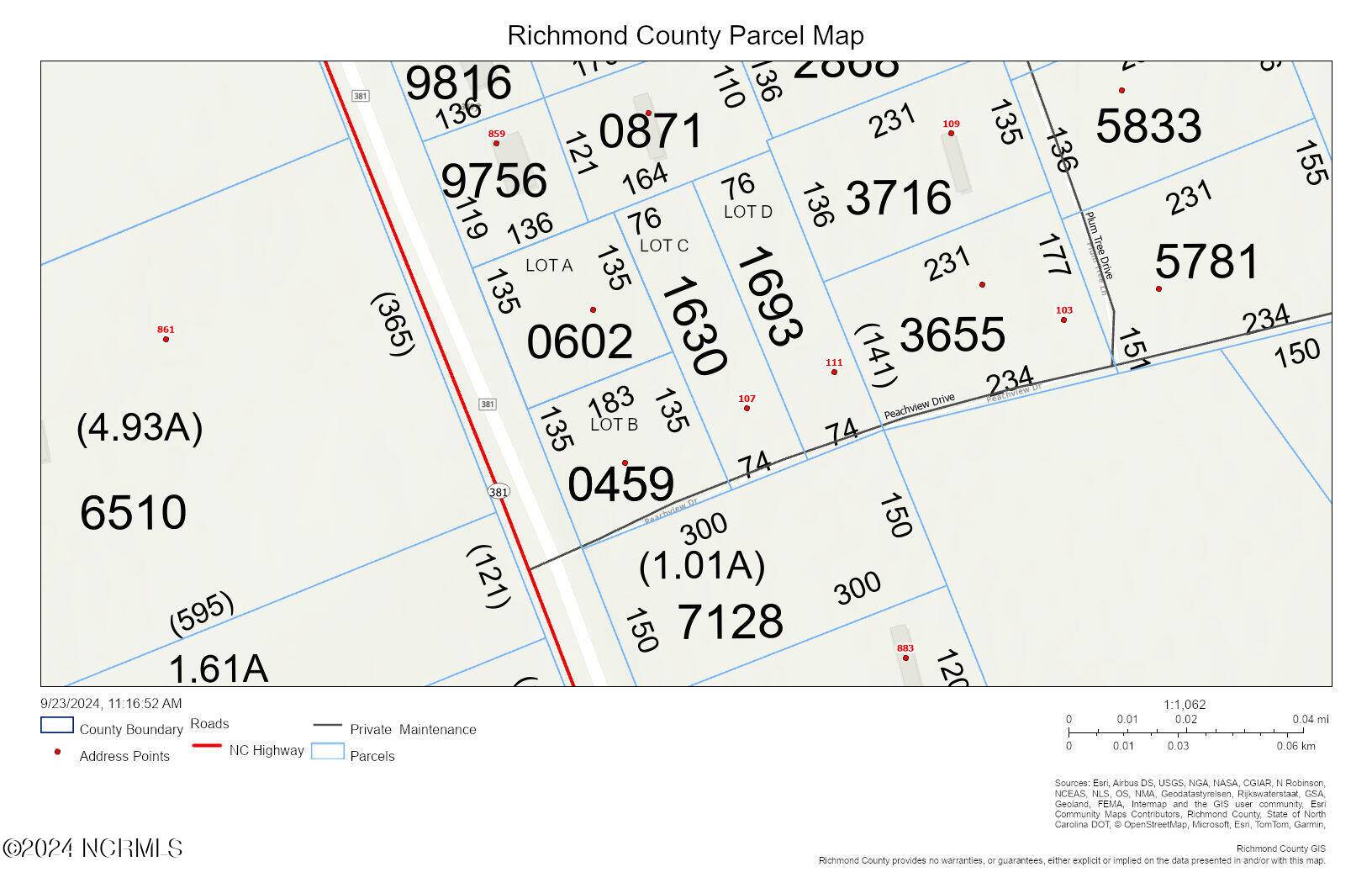 Hamlet, NC 28345,871 Nc Hwy 381