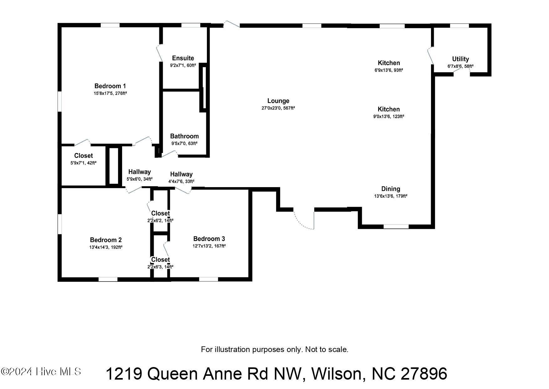 Wilson, NC 27896,1219 Queen Anne RD NW