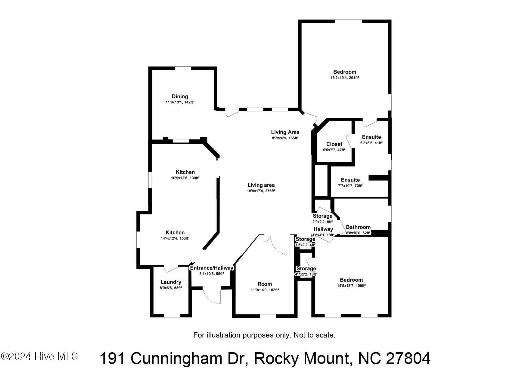 Rocky Mount, NC 27804,191 Cunningham DR