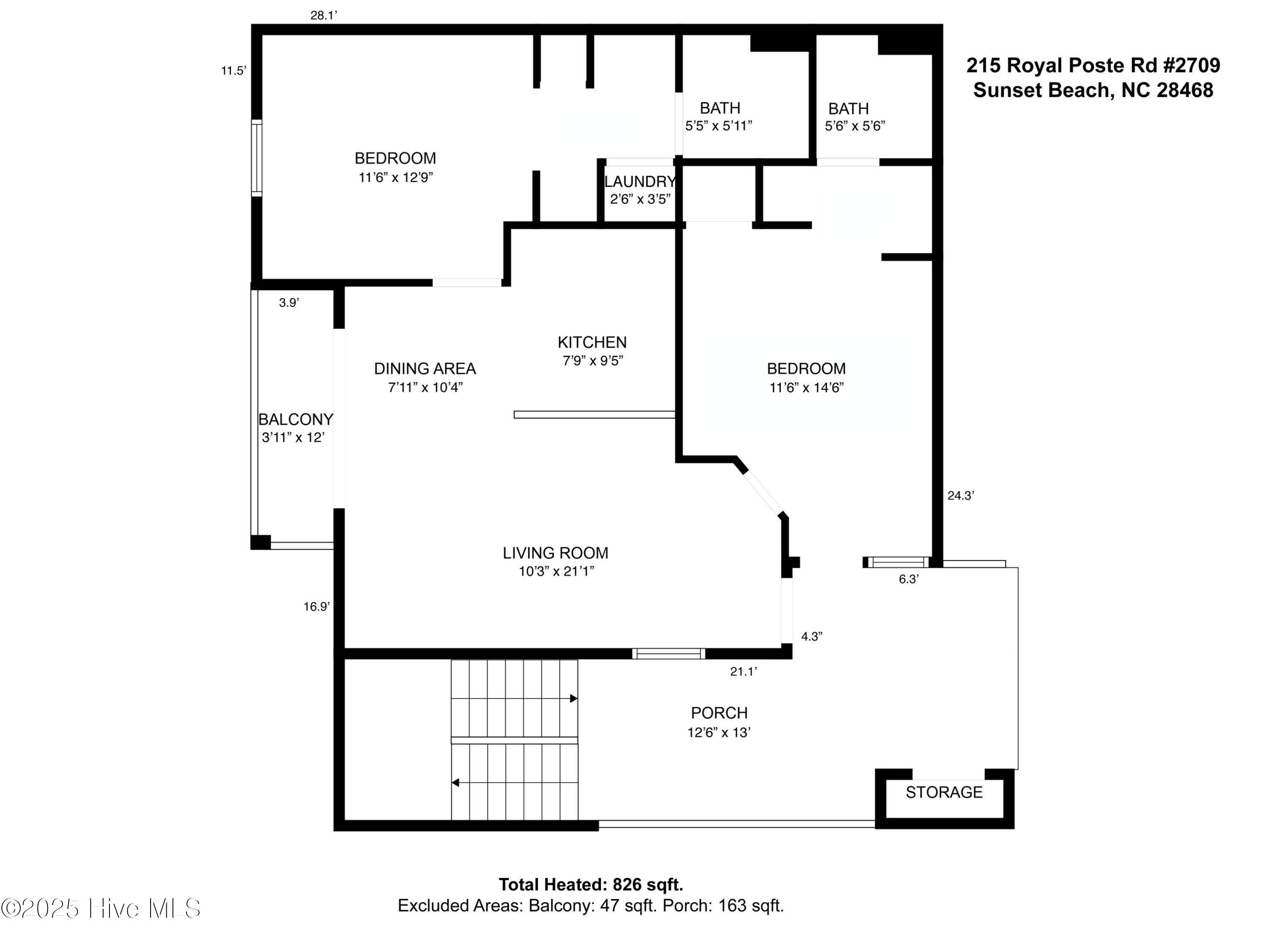 Sunset Beach, NC 28468,215 Royal Poste RD ## 2709