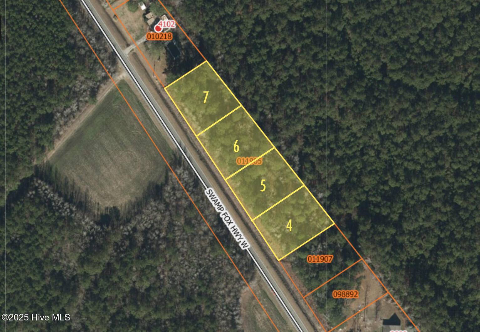 Tabor City, NC 28463,4102-001 Near 4102 Swamp Fox