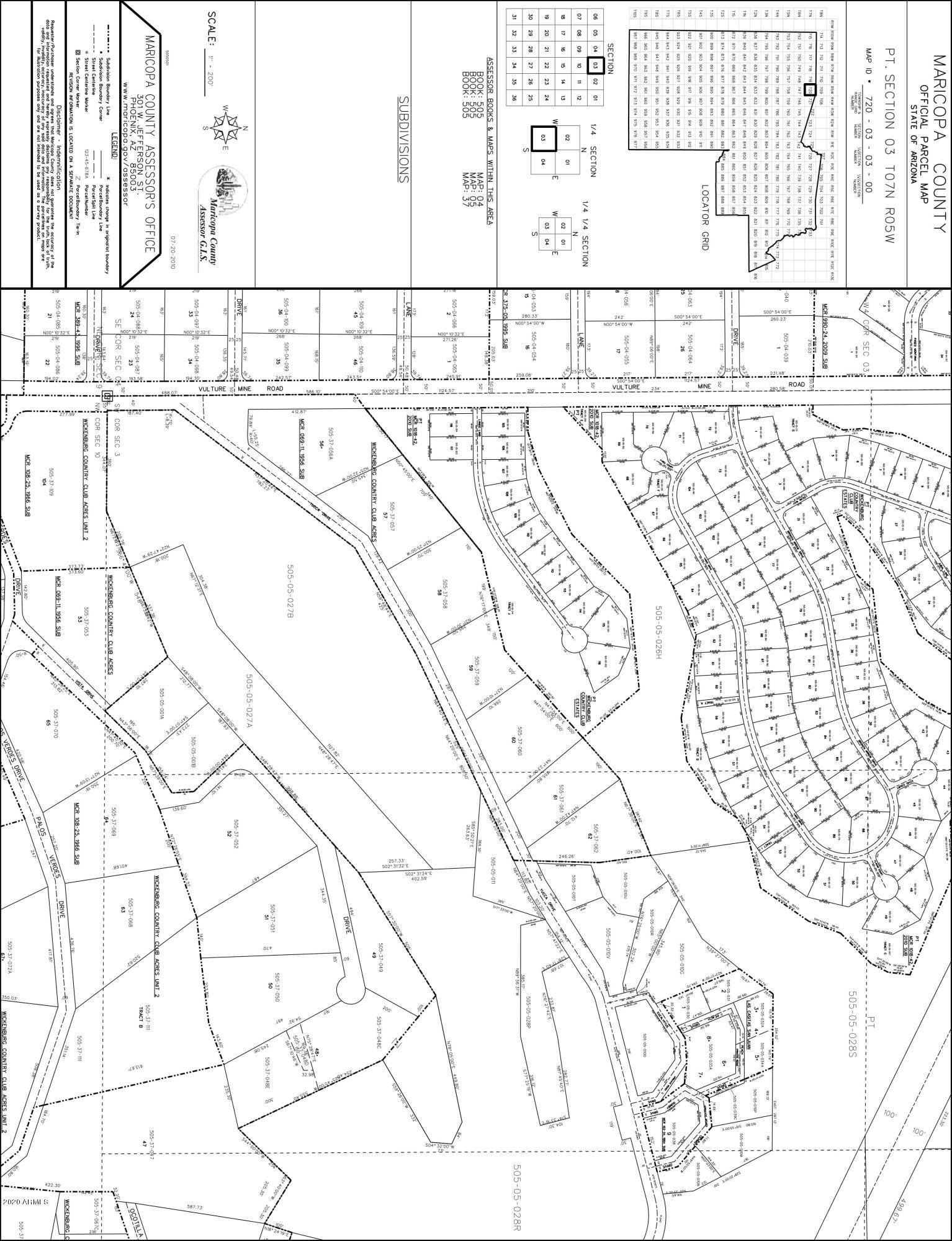 Wickenburg, AZ 85390,0 WCC Estates Subdivision -- #-