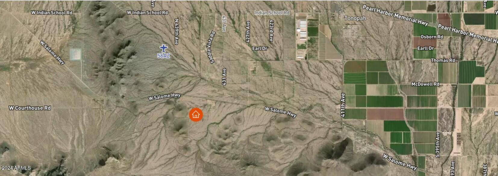 Tonopah, AZ 85354,435 Ave S of Salome Hwy -- #Lot T