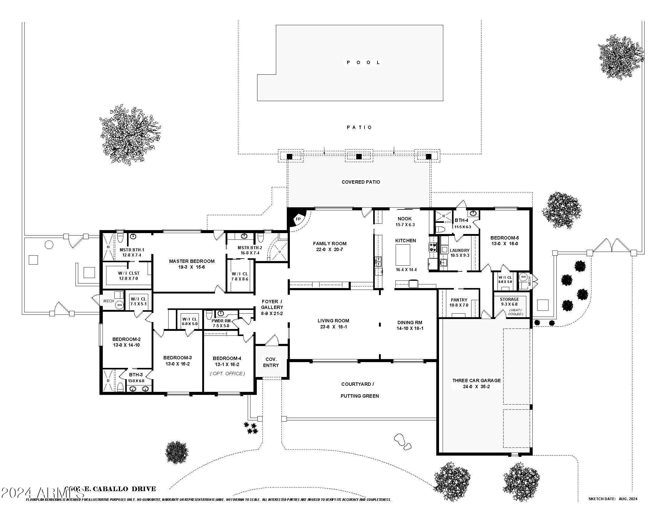 Paradise Valley, AZ 85253,6801 E CABALLO Drive