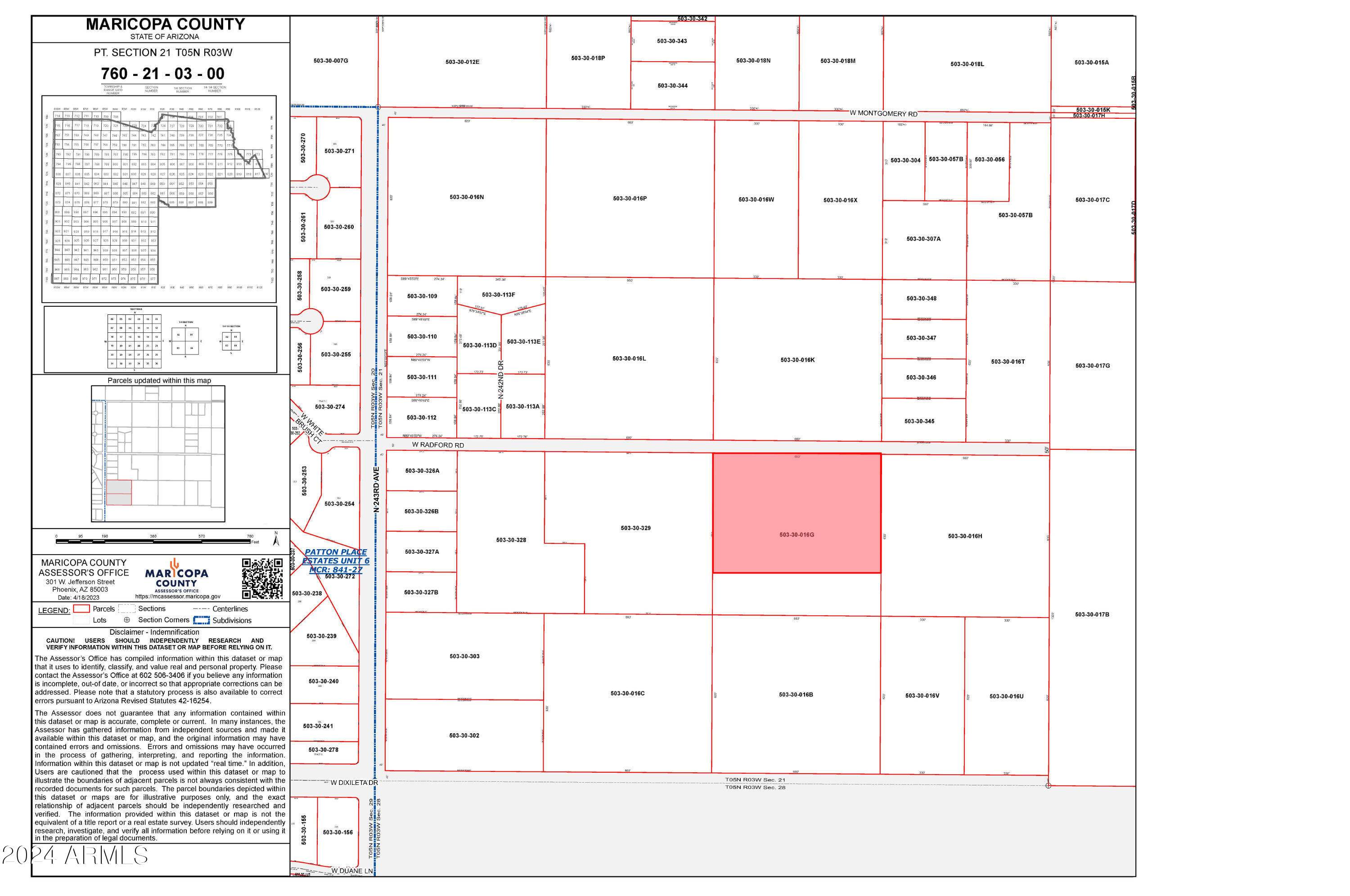 Wittmann, AZ 85361,0 S Radford Road #1