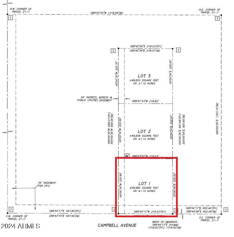 Tonopah, AZ 85354,334 & Campbell Avenue #Lot 1