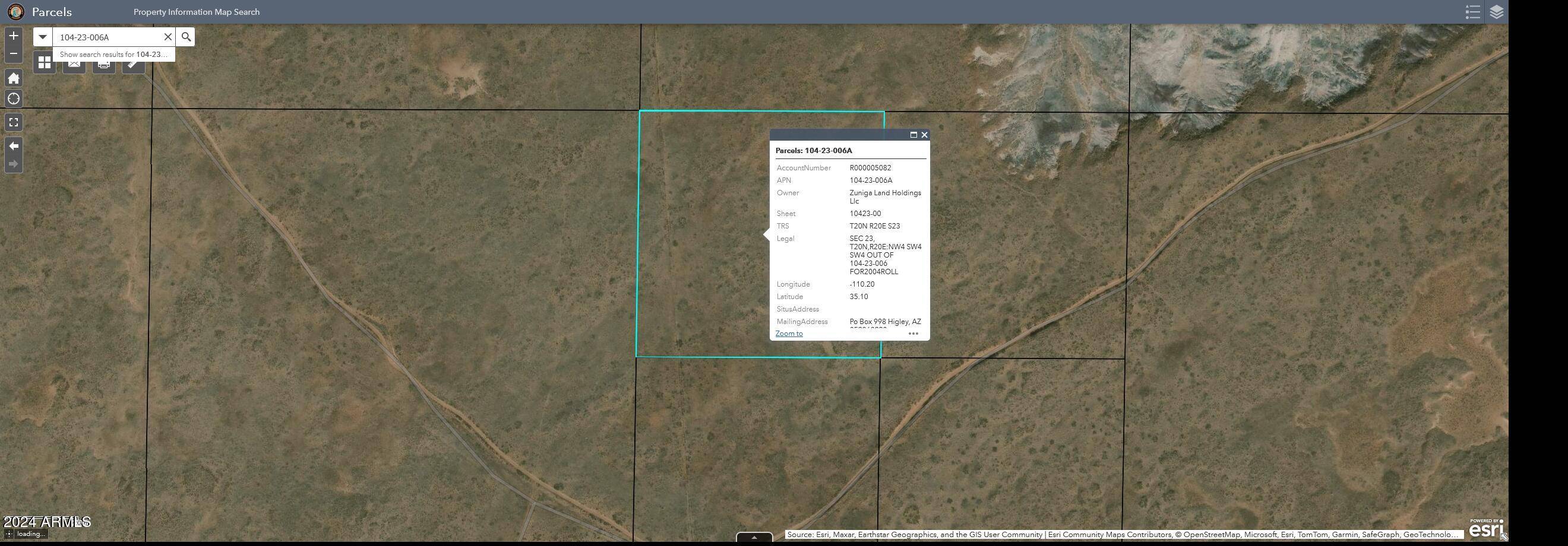 Holbrook, AZ 86025,104-23-006A -- #_