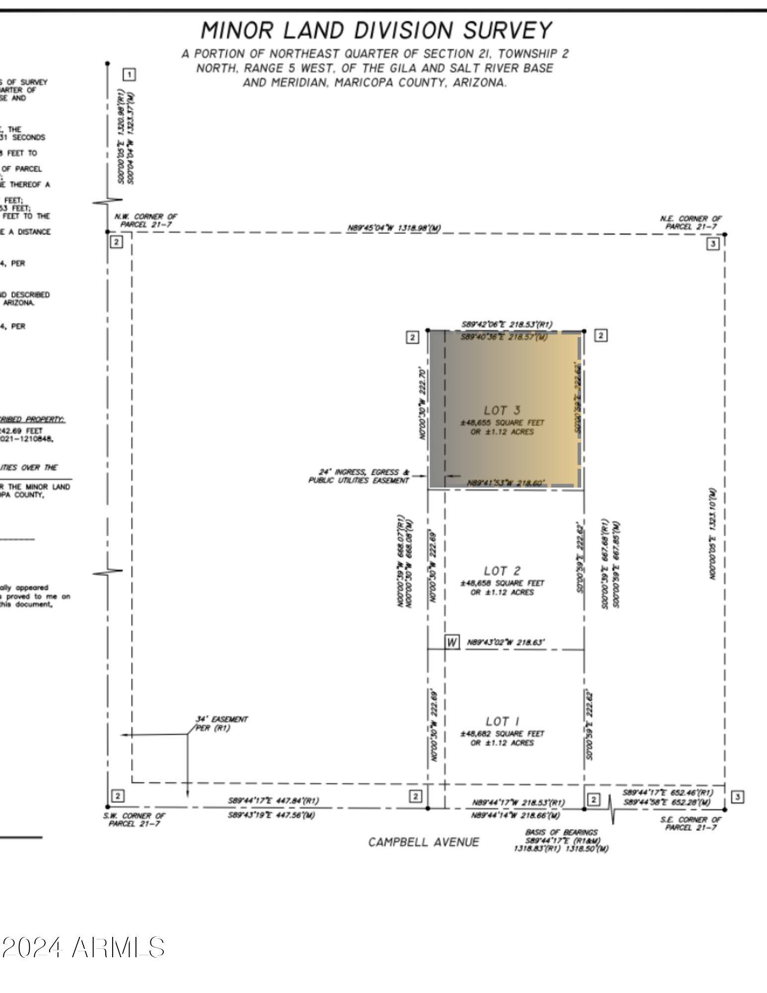 Tonopah, AZ 85354,334 & Campbell Avenue #Lot 3