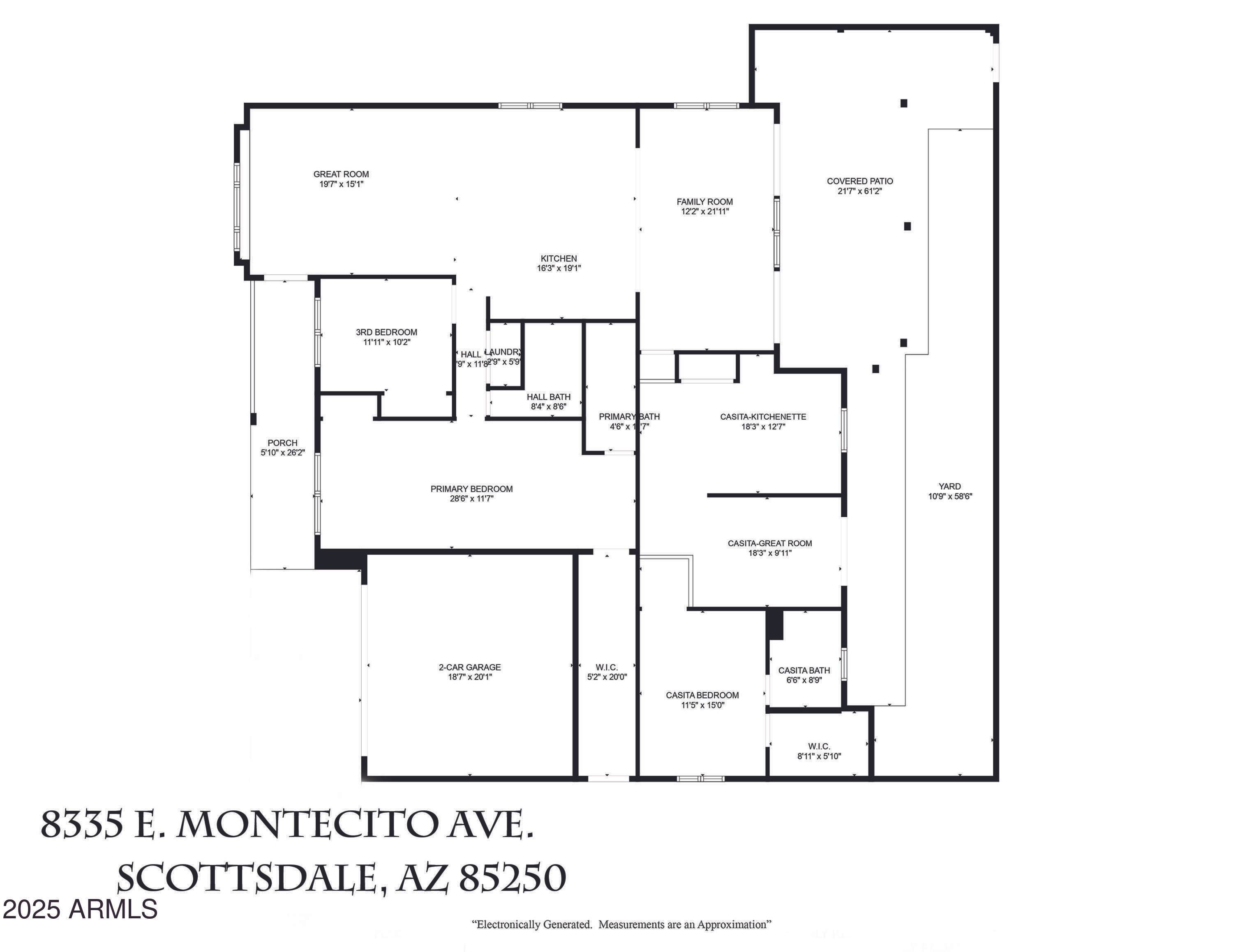 Scottsdale, AZ 85251,8335 E MONTECITO Avenue