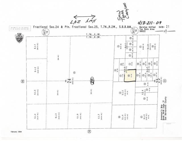 Barstow, CA 92311,9 West 247 Saw Tooth MTN