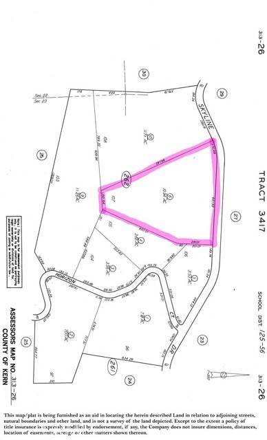 Tehachapi, CA 93561,0 Skyline DR