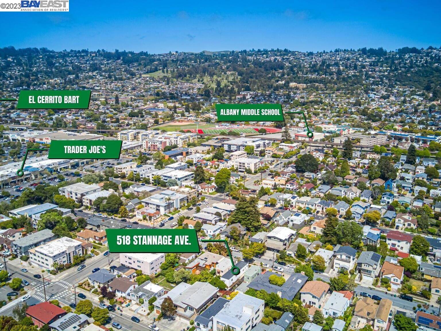 Albany, CA 94706,518 Stannage Ave